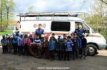 Спасатели провели мастер-класс для дошколят в рамках подготовки к Дню защиты  детей