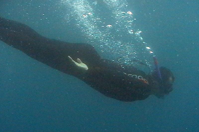 Спуски под воду в аквалангах