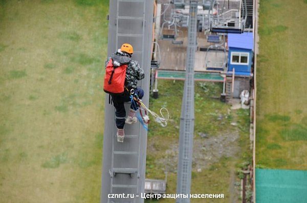 В «Аисте» прошли совместные учения со спасателями (фоторепортаж)