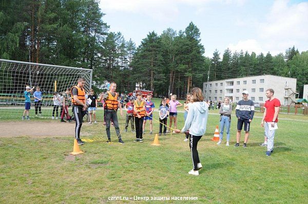 В лагере «Антоновский» прошел День безопасности