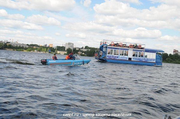 Прошел  совместный  рейд по обеспечению безопасности  на водных объектах г.Н.Тагил (фоторепортаж)