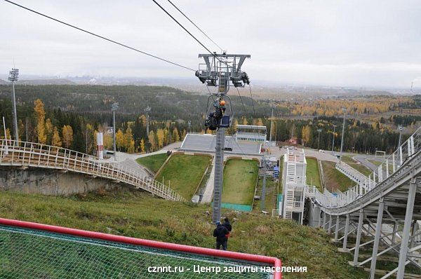 В «Аисте» прошли совместные учения со спасателями (фоторепортаж)