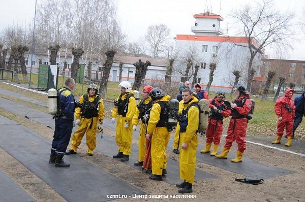 Спасатели провели  учения  на базе ПЧ №36