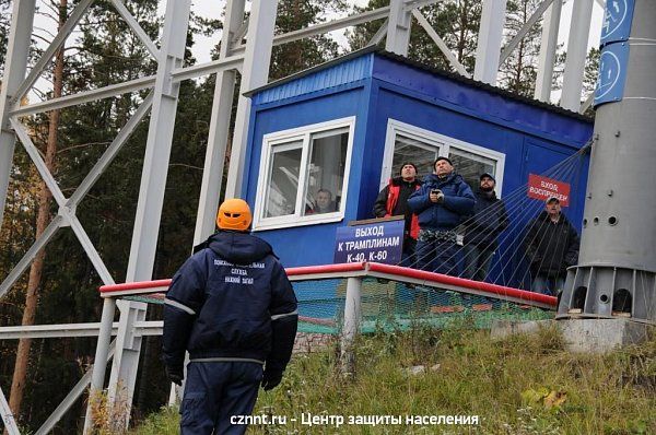 В «Аисте» прошли совместные учения со спасателями (фоторепортаж)