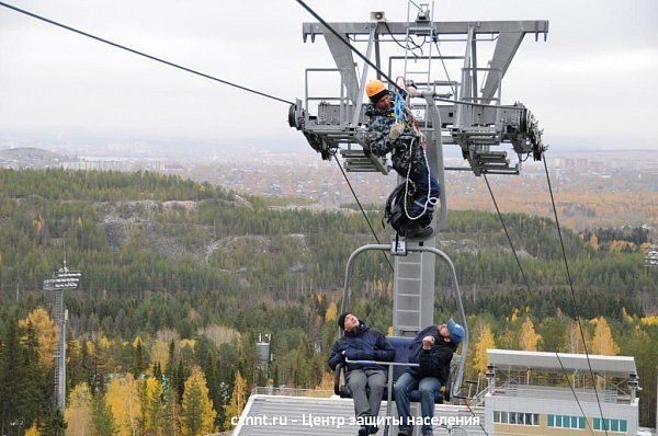 В «Аисте» прошли совместные учения со спасателями (фоторепортаж)