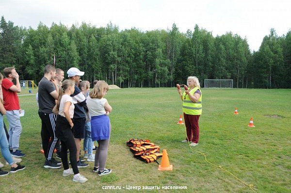 В лагере «Антоновский» прошел День безопасности