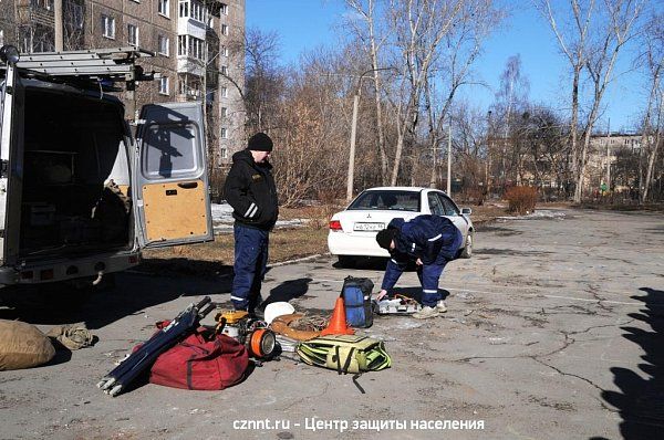 Спасатели  приехали в гости к ребятам из лагеря дневного пребывания школы № 50