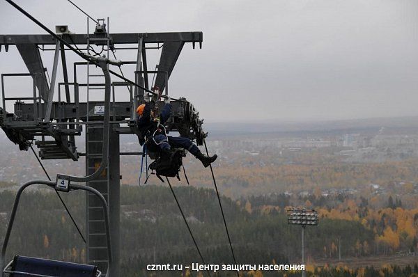 В «Аисте» прошли совместные учения со спасателями (фоторепортаж)