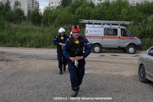 На ГГМ прошли учения оперативных служб города  по отработке взаимодействий при ликвидации возможного пожара в здании повышенной этажности (фоторепортаж)