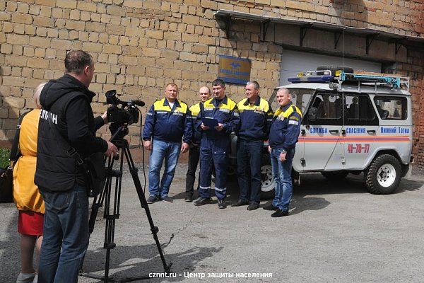 Муниципальные спасатели Нижнего Тагила отправили  текстовое и видеообращение Владимиру  Путину