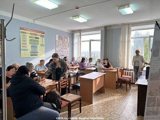 Лекция  в УКП Дзержинского района