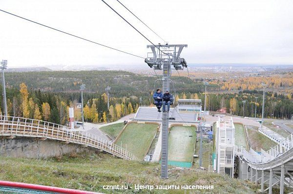 В «Аисте» прошли совместные учения со спасателями (фоторепортаж)