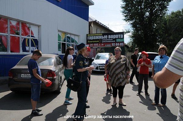 День пожарной  безопасности прошел в детском саду с.Николо-Павлоское и  ЗОЛ «Леневский» (фоторепортаж)