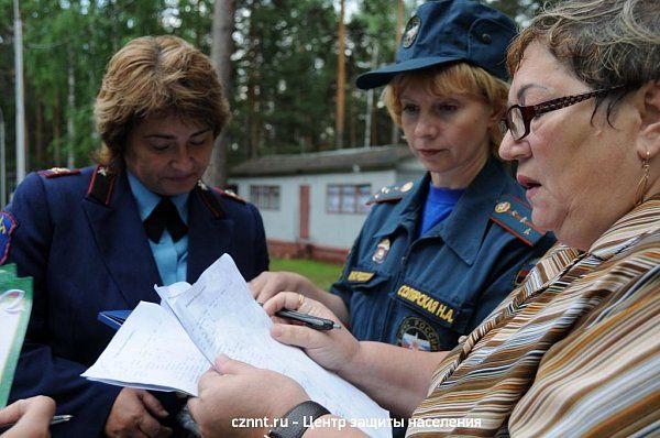 День пожарной  безопасности прошел в детском саду с.Николо-Павлоское и  ЗОЛ «Леневский» (фоторепортаж)