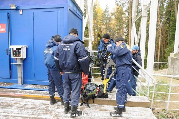 В «Аисте» прошли совместные учения со спасателями (фоторепортаж)