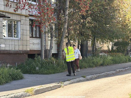 Рейд с целью реагирования на пожар по пр. Вагоностроителей