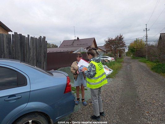 Профилактический рейд по ул. Рябиновая