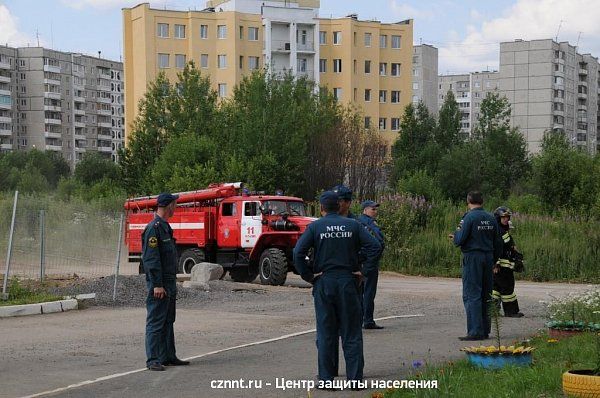 На ГГМ прошли учения оперативных служб города  по отработке взаимодействий при ликвидации возможного пожара в здании повышенной этажности (фоторепортаж)