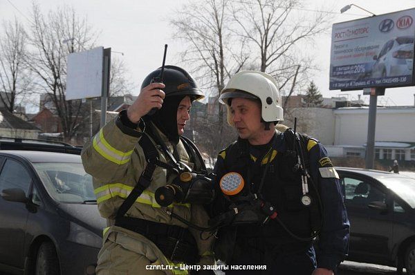 В Торговом центре «ЛИДЕР» прошли внеплановые учения городских оперативных служб по тушению пожара (фоторепортаж)