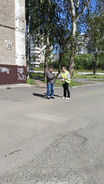 Профилактический рейд в МКД по улице Зари