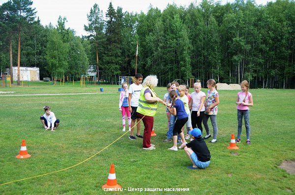 В лагере «Антоновский» прошел День безопасности