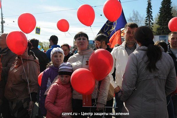МБУ"Центр защиты  населения и территории г.Н.Тагил" на параде в честь Дня  победы (фоторепортаж)