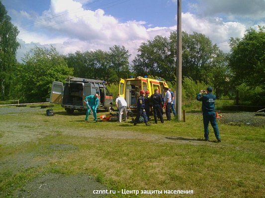 Прошли  тактико-специальные  учения  сил и средств  нижнетагильского городского звена РСЧС по отработке взаимодействий  при ДТП