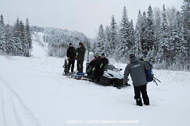 На горе Белой прошли очередные  учения спасателей и сотрудников комплекса