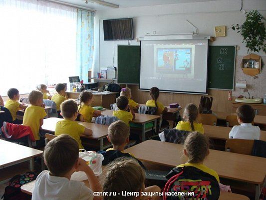 15.09.17г. Открытый урок по правилам пожарной безопасности в школе №50