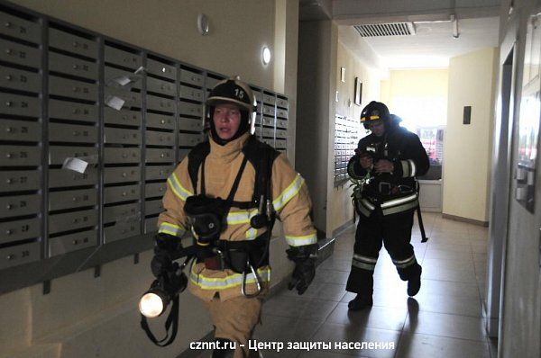 На ГГМ прошли учения оперативных служб города  по отработке взаимодействий при ликвидации возможного пожара в здании повышенной этажности (фоторепортаж)