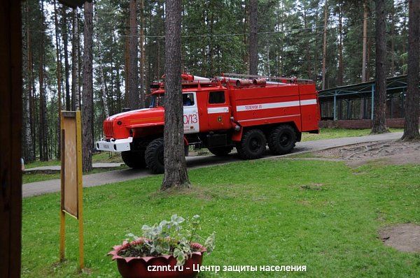 Социальные партнеры  лагеря - представители ПЧ № 20\13 с.Николо-Павловское