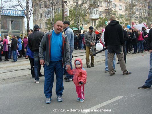 Сотрудники МБУ "Центр защиты  населения и территории г.Н.Тагил"  приняли участие в  Параде  Победы (фоторепортаж)