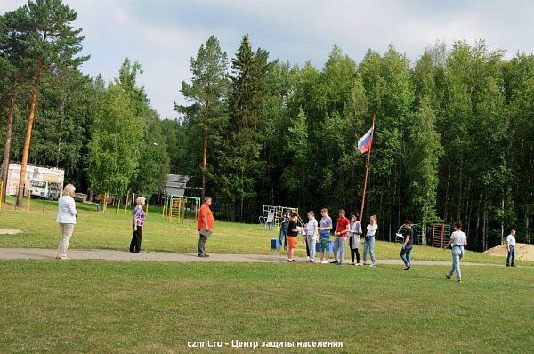 В лагере «Антоновский» прошел День безопасности