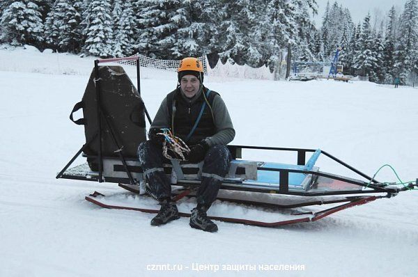 На горе Белой прошли очередные  учения спасателей и сотрудников комплекса (фоторепортаж)