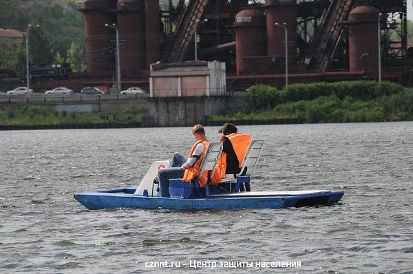 Прошел  совместный  рейд по обеспечению безопасности  на водных объектах г.Н.Тагил (фоторепортаж)