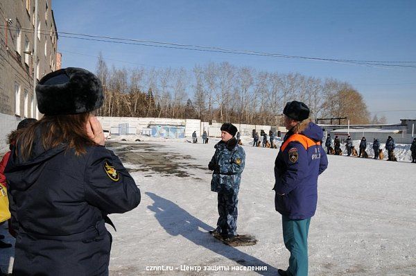 Специалистам ГУФСИН и  кадетам школы № 13 рассказали про весенний лед  и  о мерах безопасности во время  половодья