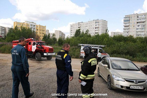 На ГГМ прошли учения оперативных служб города  по отработке взаимодействий при ликвидации возможного пожара в здании повышенной этажности (фоторепортаж)