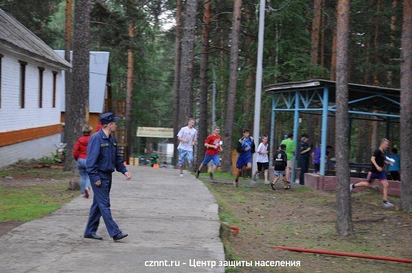 День пожарной  безопасности прошел в детском саду с.Николо-Павлоское и  ЗОЛ «Леневский» (фоторепортаж)