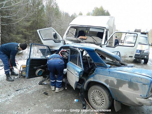 В ДТП на 12 км от Нижнего Тагила в сторону Черноисточинска погиб 1 человек, 2 госпитализированы