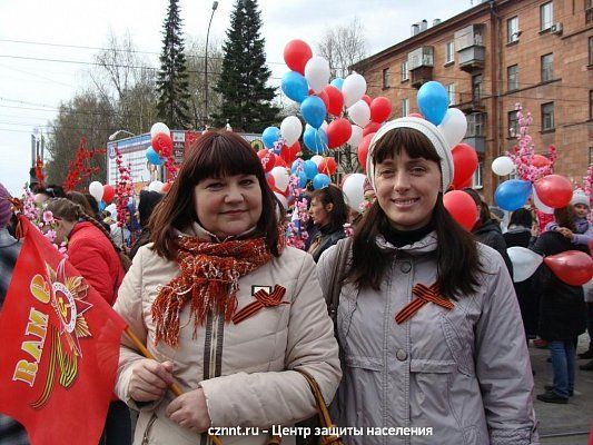 Сотрудники МБУ "Центр защиты  населения и территории г.Н.Тагил"  приняли участие в  Параде  Победы (фоторепортаж)