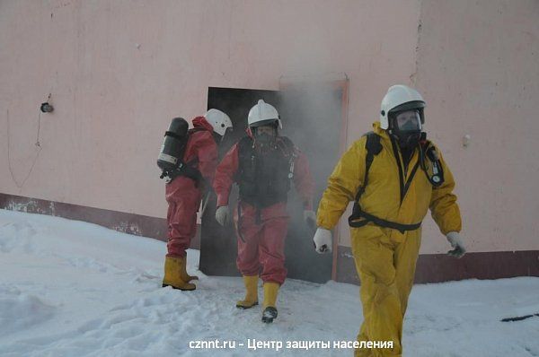 Спасатели провели совместные учения с пожарными-спасателями нижнетагильского гарнизона на базе ПЧ № 54