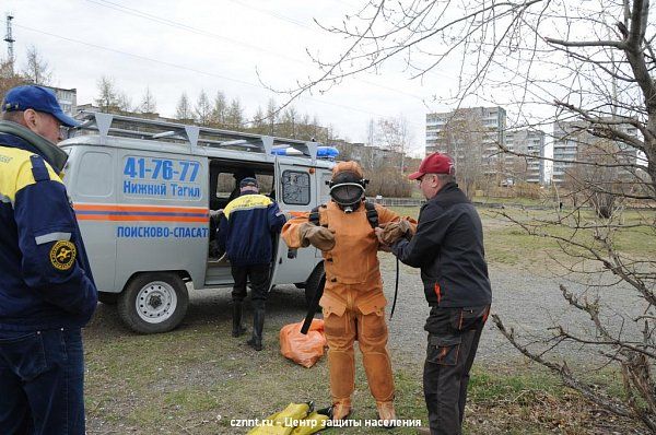 Тагильские спасатели приняли участие  во  Всероссийской  акции «Чистый берег»