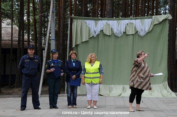 День пожарной  безопасности прошел в детском саду с.Николо-Павлоское и  ЗОЛ «Леневский» (фоторепортаж)