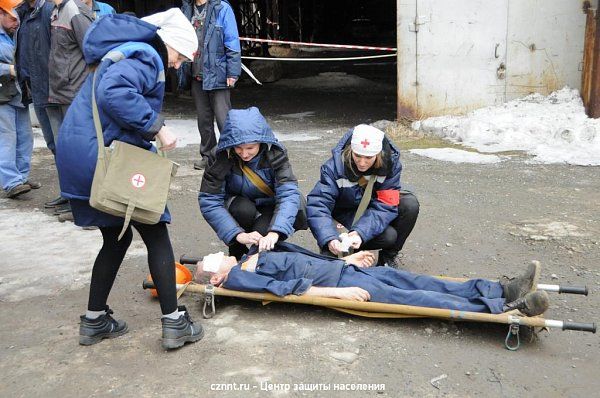 Прошла  совместная тренировка  спасателей  и персонала котельной «ЗИК»