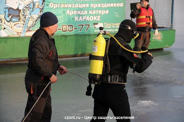 Регулярные тренировки  личного состава водолазов,  позволяют быть готовыми к выполнению задач по предназначению