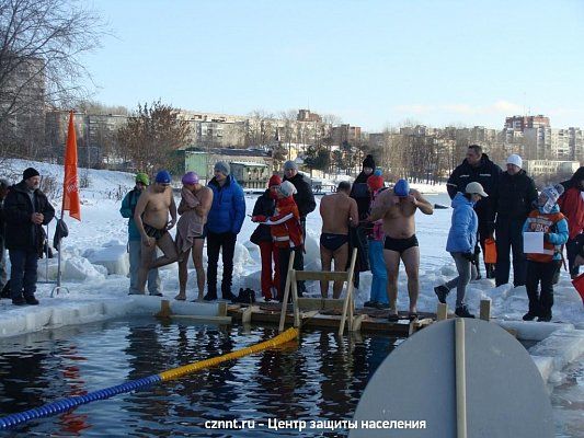 Открытое первенство города по аквайс-спорту (зимнему  плаванию  в проруби)