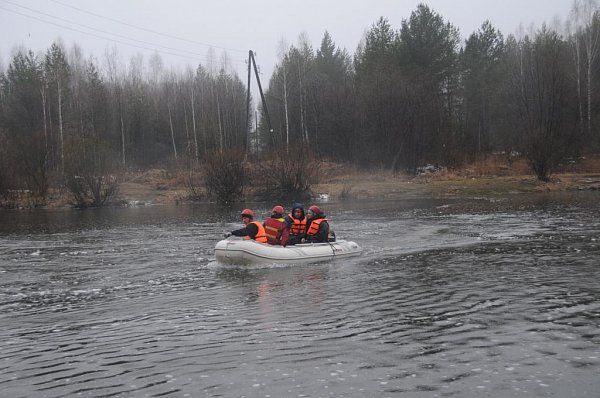 Тактико-специальное учение прошло на территории гидротехнического сооружения Леневского водохранилища 