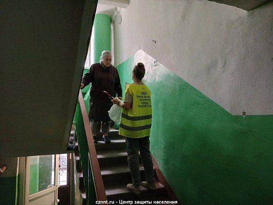 Рейд с целью реагирования на пожар в МКД  по ул. В. Черепанова