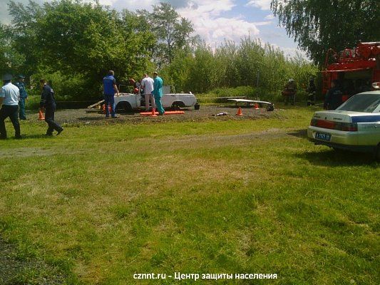 Прошли  тактико-специальные  учения  сил и средств  нижнетагильского городского звена РСЧС по отработке взаимодействий  при ДТП