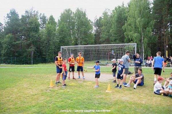 В лагере «Антоновский» прошел День безопасности